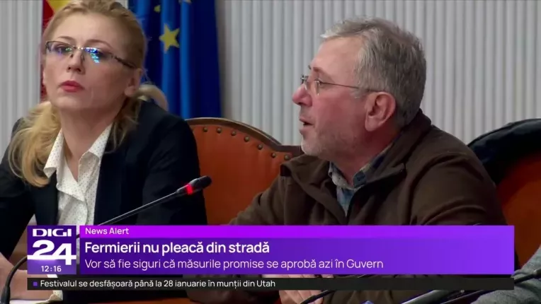 Discutii cu protestatarii. Barbu le cere scuze fermierilor pentru ca i-a facut instigatori