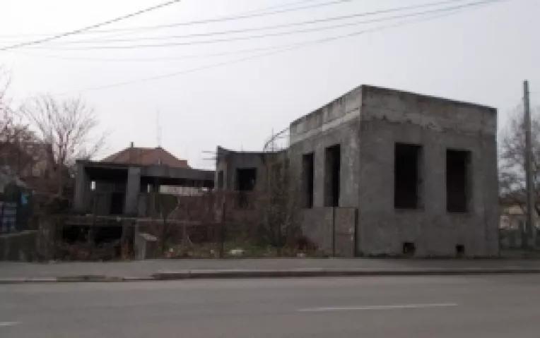 Distrugerea unei case boieresti, mandria Calarasiului la inceputul secolului trecut