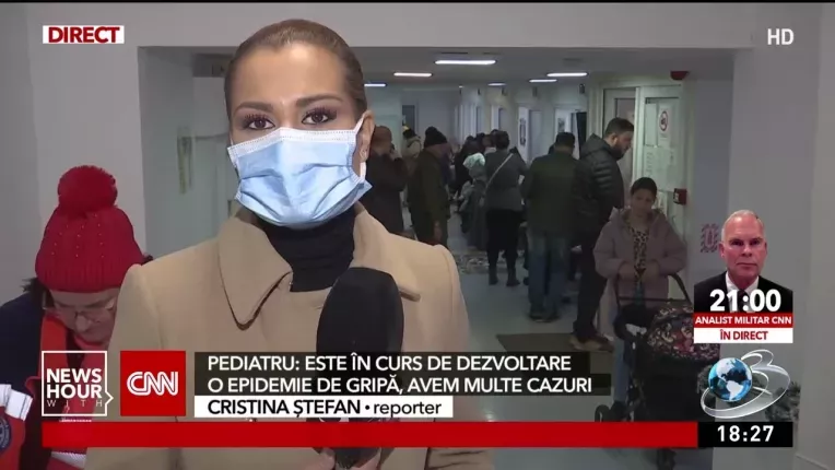 Spitalele de copii, pline din cauza gripei si a infectiilor respiratorii