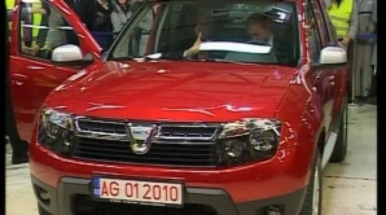 Traian Basescu si-a achizitionat Dacia Duster